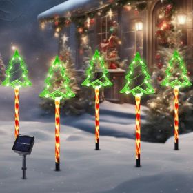 Christmas Solar Pathway Lights Outdoor Decorations