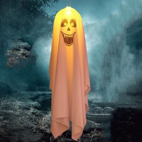 Halloween Decorations Outdoor Decor Hanging Lighted Glowing Ghost Witch Hat Halloween Decorations Indoor Outside Ornaments Clearance Halloween Pa (size: 90cm)